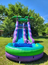 20240512 144733 1715558807 16 ft purple tropical water slide