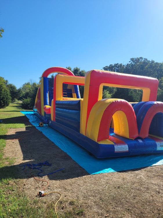 56ft 2 piece Obstacle course